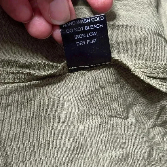 Blashe Smocked Boho Side Slits Maxi Dress Size 1X - Picture 7 of 7